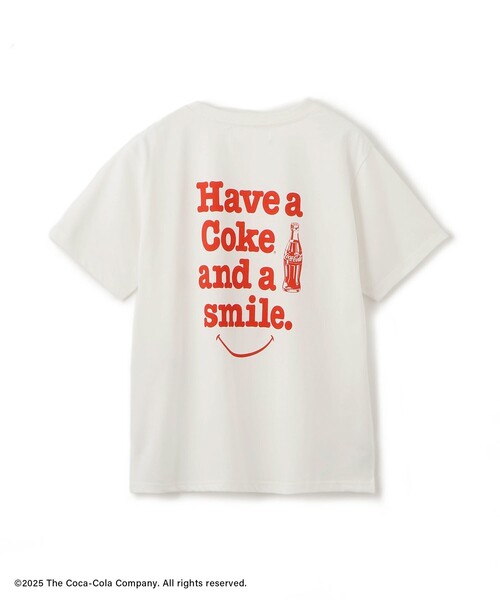 Coca Cola（コカコーラ）の「【Coca-Cola】【汗染み加工】アソートグラフィックTシャツ（Tシャツ/カットソー・レディース・ブラック/ホワイト/ホワイト系その他2/ホワイト系その他・L/M）」の20枚目の写真