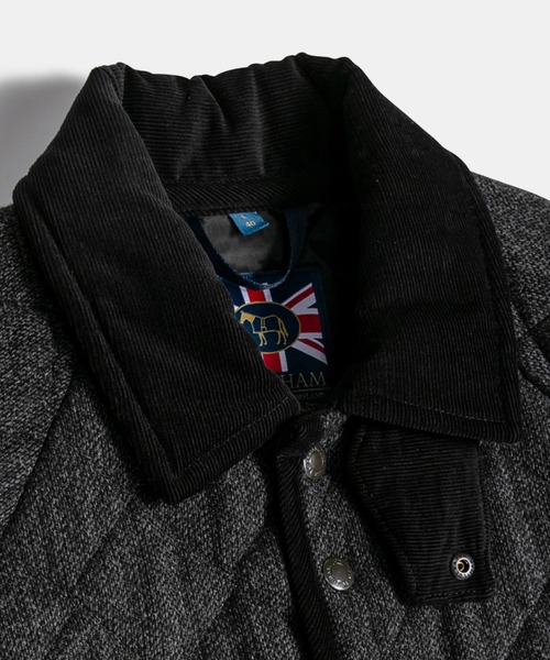 LAVENHAM(ラベンハム)の「Wool Chantry Mens / ウール チャントリー メンズ(その他アウター・メンズ・ブラック・XXL/XL/L/M/S/XS)」の4枚目の写真