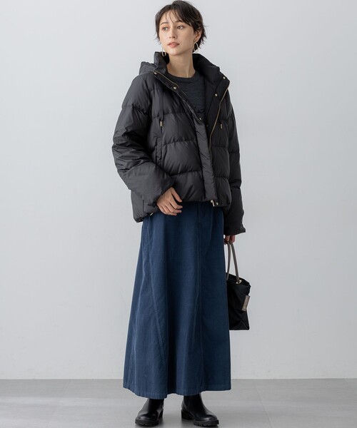 滝沢眞規子さん着用/VERY12月号掲載】シレータフタ コンパクト ダウン