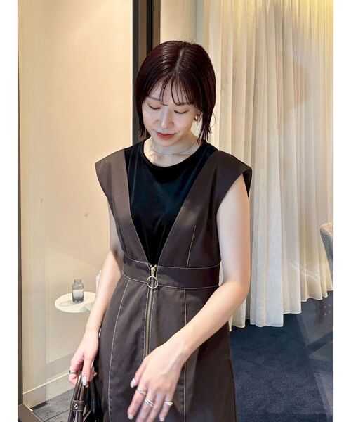 セール】【別注Dickies】ZIPジャンパースカート（ジャンパースカート