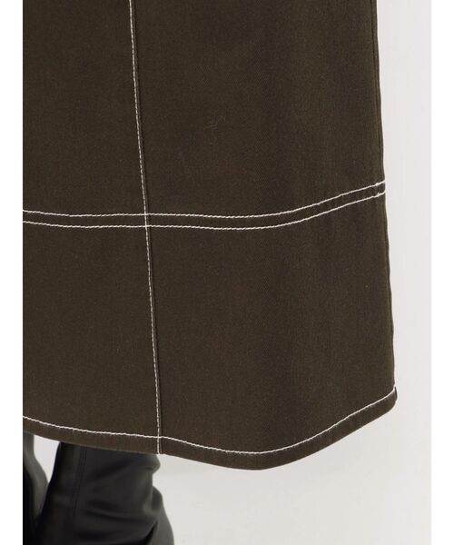 Dickies(ディッキーズ)の「【別注Dickies】ZIPジャンパースカート(ジャンパースカート・レディース・ブラウン/グリーン/ベージュ・MEDIUM/SMALL)」の21枚目の写真