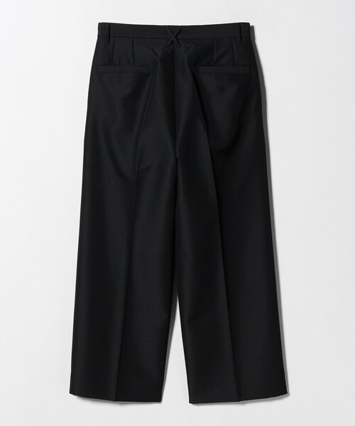 TW ツイル ワイド 2P ストレート スラックス -セットアップ対応