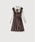 LA POMME petit�i���|�~�E�v�`�j�́uFake Two Brown Check Frill Onepiece�i�����s�[�X�j�v�b�u���E��