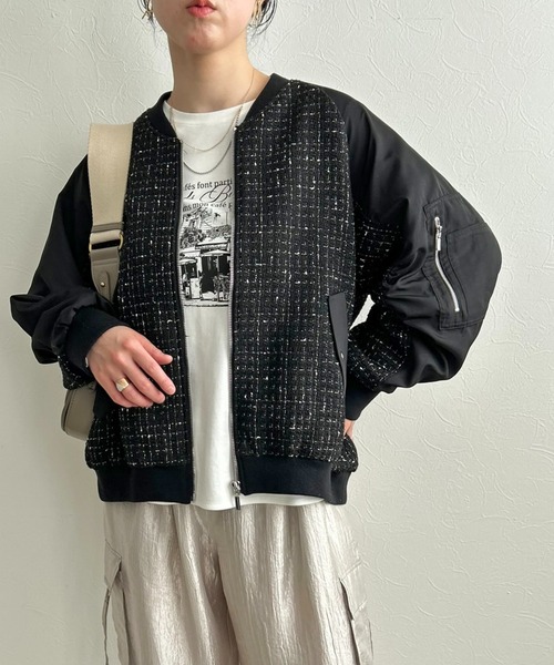 週末限定セール！　新品　LHELBIE レルビエ　シアーシャーリングブルゾン 週末限定セール！ 新品 LHELBIE レルビエ シアーシャーリング