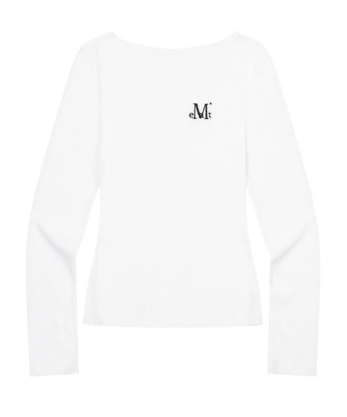 MUCENT(ムセント)の「【日本未発売/WEB限定】MUCENT(ムセント)/シアートップス シアーニット シースルーニット ロングスリーブ/LUEUR SEE THROUGH V NECK KNIT(ニット/セーター・レディース・ホワイト/ブラック/チャコールグレー/グレー・FREE)」の12枚目の写真