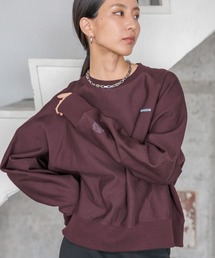 HEREIAM | 【HEREIAM】ユニセックス/毎年人気！ワッペンロゴクルーネックトレーナー(スウェット)