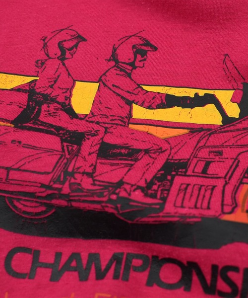 LABORATORY R(ラボラトリーアール)の「【USED】80’s SCREEN STARS “AMA” バイク Tシャツ USA製(Tシャツ/カットソー・メンズ・ピンク・X-LARGE)」の2枚目の写真