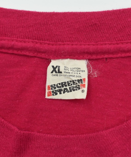 LABORATORY R(ラボラトリーアール)の「【USED】80’s SCREEN STARS “AMA” バイク Tシャツ USA製(Tシャツ/カットソー・メンズ・ピンク・X-LARGE)」の3枚目の写真