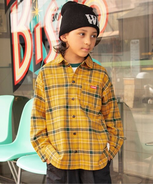 セール】【ジュニア対応】B NEWJACK チェックシャツ（シャツ