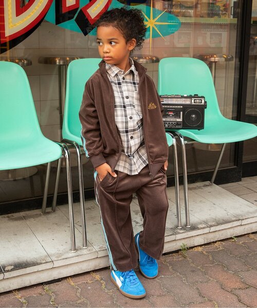 BREEZE（ブリーズ）の「【ジュニア対応】B NEWJACK チェックシャツ（シャツ/ブラウス・キッズ・ブルー/ブラック/イエロー/レッド・90/100/110/120/130/140/150）」の8枚目の写真