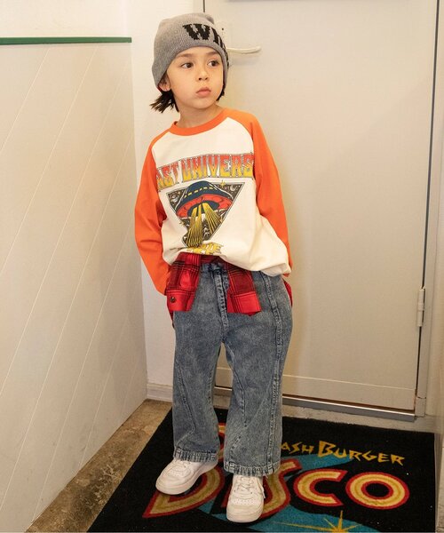 BREEZE（ブリーズ）の「【ジュニア対応】B NEWJACK チェックシャツ（シャツ/ブラウス・キッズ・ブルー/ブラック/イエロー/レッド・90/100/110/120/130/140/150）」の11枚目の写真