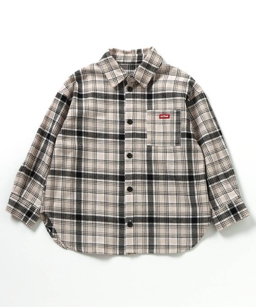 BREEZE（ブリーズ）の「【ジュニア対応】B NEWJACK チェックシャツ（シャツ/ブラウス・キッズ・ブルー/ブラック/イエロー/レッド・90/100/110/120/130/140/150）」の19枚目の写真