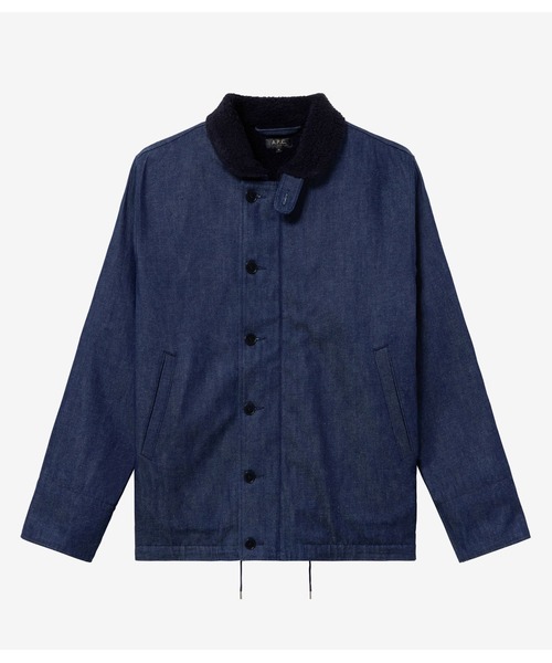 A.P.C.(アーペーセー)の「TYPE N-1 DECK JPS(ブルゾン・メンズ・ブルー・M/XS/L/S)」の1枚目の写真