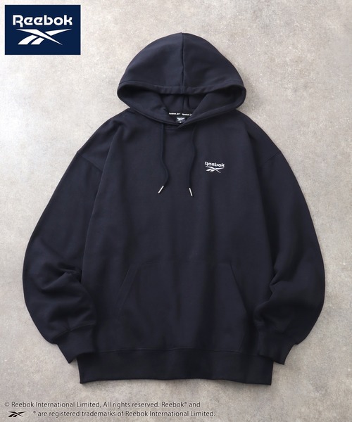 セール】【Reebok/リーボック】裏起毛 ワンポイント刺繍ロゴ