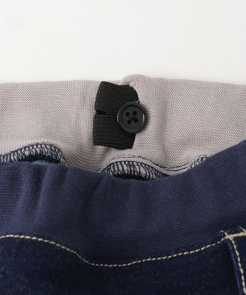 sense of wonder(センスオブワンダー)の「ニッドデニムストレートパンツ(デニムパンツ・キッズ・ネイビー・80cm/90cm/100cm/110cm/120cm/130cm)」の4枚目の写真
