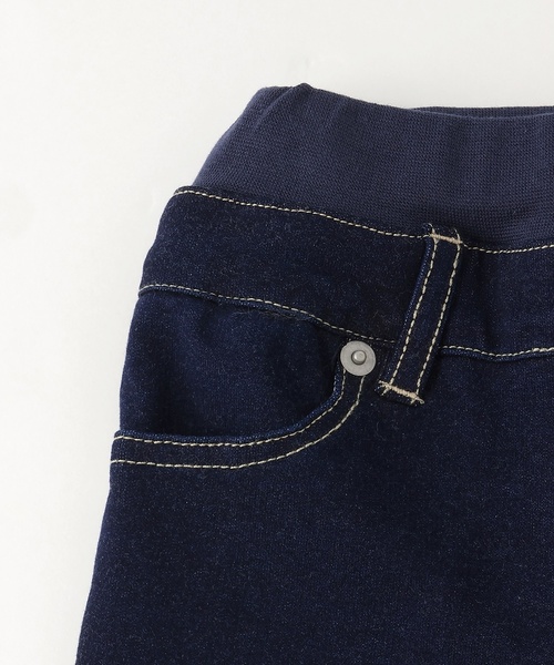 sense of wonder(センスオブワンダー)の「ニッドデニムストレートパンツ(デニムパンツ・キッズ・ネイビー・80cm/90cm/100cm/110cm/120cm/130cm)」の5枚目の写真