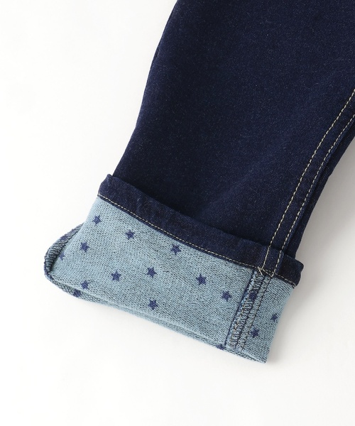 sense of wonder(センスオブワンダー)の「ニッドデニムストレートパンツ(デニムパンツ・キッズ・ネイビー・80cm/90cm/100cm/110cm/120cm/130cm)」の8枚目の写真