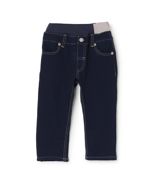 sense of wonder(センスオブワンダー)の「ニッドデニムストレートパンツ(デニムパンツ・キッズ・ネイビー・80cm/90cm/100cm/110cm/120cm/130cm)」の12枚目の写真