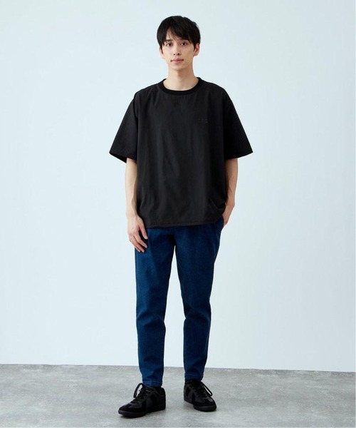 B.C STOCK(ベーセーストック)の「デニム テイクイットイージー ストレッチテーパードパンツ(デニムパンツ・メンズ・ダークブルー/グレー/ブラック/ブルー・LARGE/MEDIUM/SMALL)」の13枚目の写真