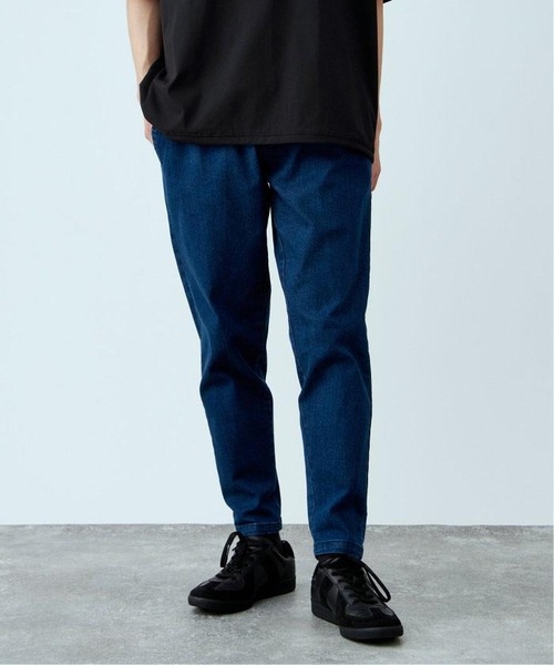 B.C STOCK(ベーセーストック)の「デニム テイクイットイージー ストレッチテーパードパンツ(デニムパンツ・メンズ・ダークブルー/グレー/ブラック/ブルー・LARGE/MEDIUM/SMALL)」の14枚目の写真