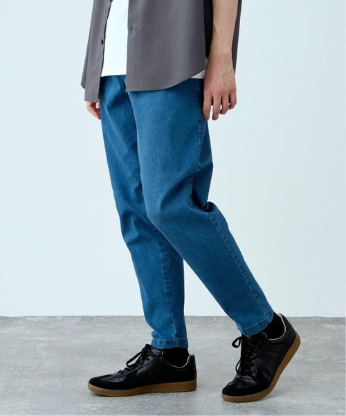 B.C STOCK(ベーセーストック)の「デニム テイクイットイージー ストレッチテーパードパンツ(デニムパンツ・メンズ・ダークブルー/グレー/ブラック/ブルー・LARGE/MEDIUM/SMALL)」の19枚目の写真