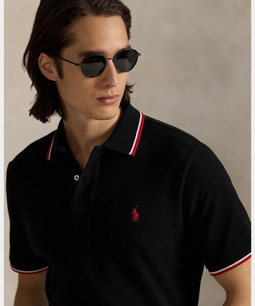 クラシック フィット メッシュ ポロシャツ（ポロシャツ）｜POLO RALPH
