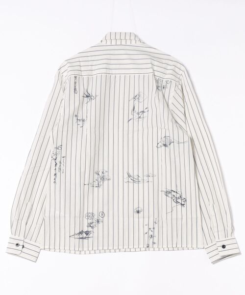 Desigual（デシグアル）の「グラフィティストライプ ストリートシャツ（シャツ/ブラウス・メンズ・マルチ・S/M/L/XL）」の2枚目の写真