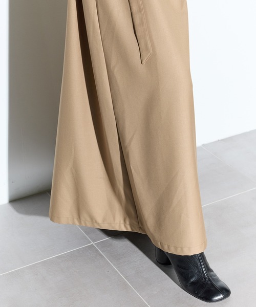 MURRAL（ミューラル）の「【MURRAL/ミューラル】Cape belt dress/ケープベルトドレス/ワンピース/秋服（ワンピース・レディース・ブラック/ベージュ・1）」の15枚目の写真