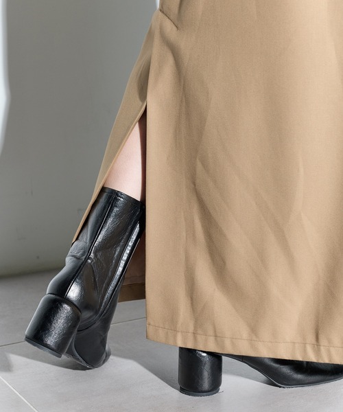 MURRAL（ミューラル）の「【MURRAL/ミューラル】Cape belt dress/ケープベルトドレス/ワンピース/秋服（ワンピース・レディース・ブラック/ベージュ・1）」の17枚目の写真