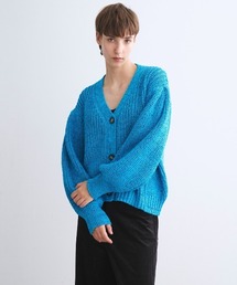 three dots（スリードッツ）の「スパークリング カーディガン（ニット/セーター）」