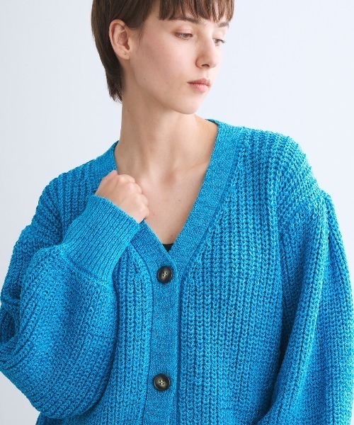 【新品】 three dots スパークリング カーディガン three dots（スリー ドッツ） ニット セーター スパークリング