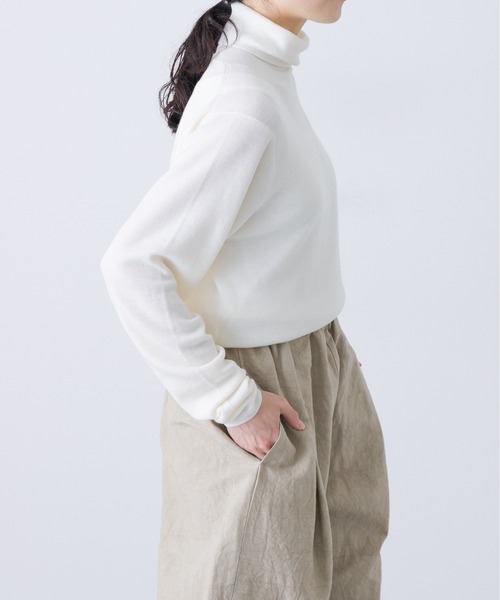 ウールハイゲージタートルネック（ニット/セーター）｜かぐれ