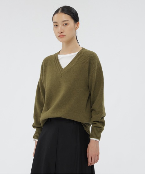 マーガレットハウエル　ＭＡＲＧＡＲＥＴ　ＨＯＷＥＬＬ　ニット　セーター MARGARET HOWELL（マーガレットハウエル）の「FINE WOOL