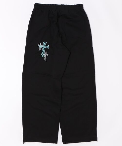 8(eight)(エイト)の「クロスプリントスウェットパンツ(スウェットパンツ・メンズ・ホワイト/ブラック/ブラック系その他・MEDIUM/LARGE)」の4枚目の写真