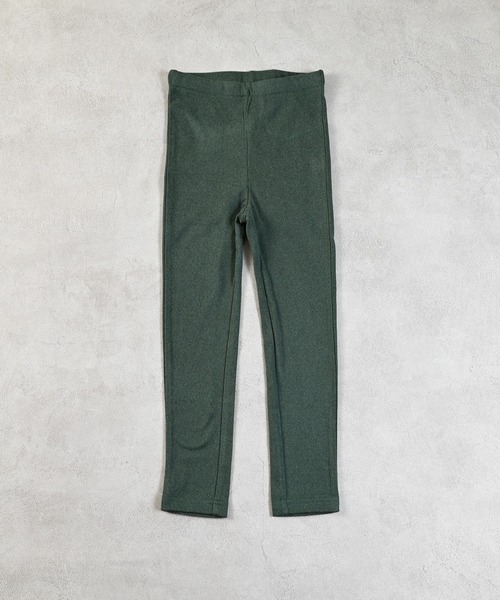 Life Support Products（ライフサポートプロダクツ）の「のびっとぬくっとレギンス（レギンス/スパッツ・キッズ・チャコール/グリーン系その他/ブルー系その他/ベージュ系その他/パープル系その他/レッド系その他/杢グレー/オレンジ系その他・70/80/90/95/100/110/120/130）」の4枚目の写真