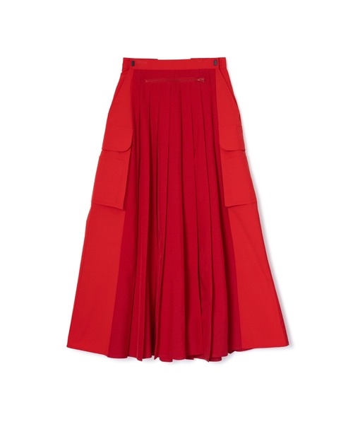 NON TOKYO(ノントーキョー)の「NON TOKYO/ノントーキョー/2WAYマルチポケットプリーツスカート(スカート・レディース・ブラック/グレー/レッド・1/2)」の17枚目の写真