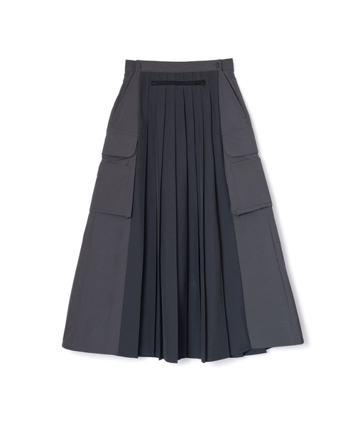 NON TOKYO(ノントーキョー)の「NON TOKYO/ノントーキョー/2WAYマルチポケットプリーツスカート(スカート・レディース・ブラック/グレー/レッド・1/2)」の12枚目の写真