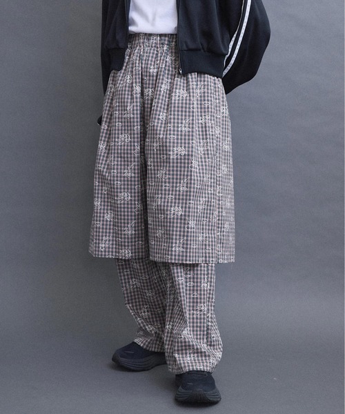 ANGEL CHECK pants（その他パンツ）｜I am I in fact（アイアムアイ