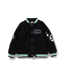 A BATHING APE（アベイシングエイプ）の「BABY MILO FRIENDS BOA SLEEVE JACKET（ブルゾン）」