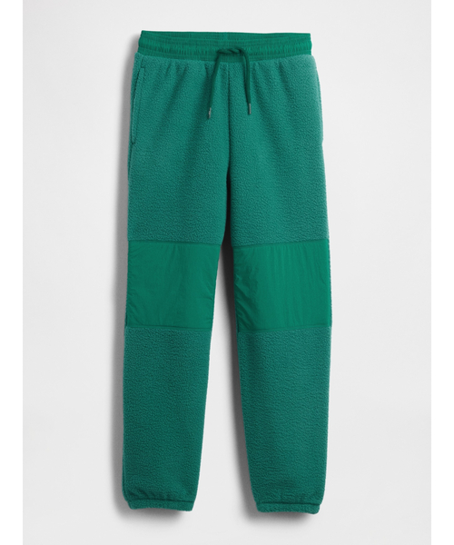 GAP(ギャップ)の「リラックスフィット ボアジョガーパンツ (キッズ)(スウェットパンツ・キッズ・グリーン/ブラック・160cm/150cm/140cm/130cm/120cm/110cm)」の5枚目の写真