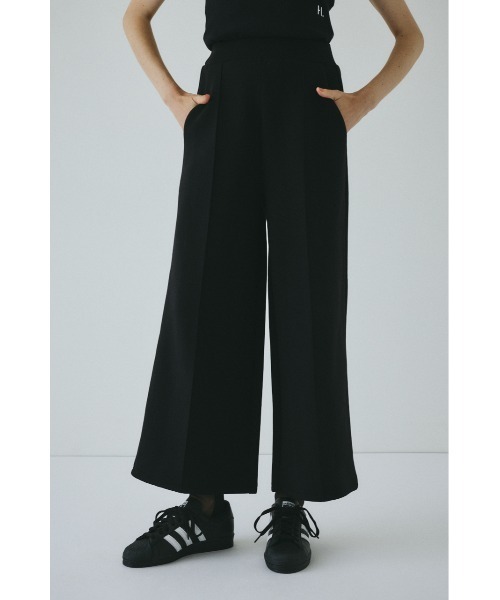 HeRIN.CYE（ヘリンドットサイ）の「NORA×HeRIN bubblyjerseypants　　ノラ×ヘリン　バブリージャージパンツ（その他パンツ・レディース・ブラック/オフホワイト/グレー・38/36）」の3枚目の写真
