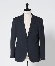 A DAY IN THE LIFE UNITED ARROWS(アデイインザライフユナイテッドアローズ)のバーズアイ 2ボタンジャケット‐セットアップ対応・マシンウォッシャブル‐<A DAY IN THE LIFE>(スーツジャケット)
