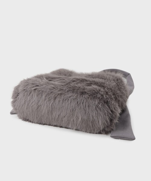 THE SHOP TK （ザ ショップ ティーケー ）の「フェイクファートート（トートバッグ・レディース・スミクロ/ベージュ・00）」の11枚目の写真