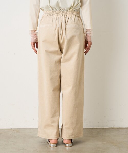 Jena espace merveilleux(ジェナ エスパスメルヴェイユ)の「コーデュロイスタッズパンツ(その他パンツ・レディース・アイボリー/チャコールグレー/ベージュ・FREE)」の14枚目の写真