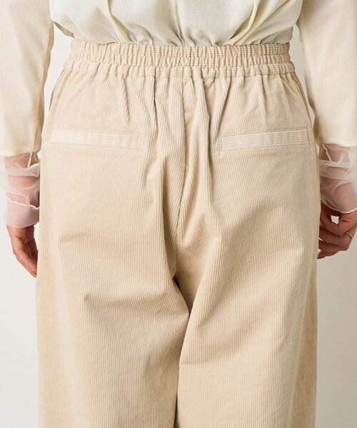 Jena espace merveilleux(ジェナ エスパスメルヴェイユ)の「コーデュロイスタッズパンツ(その他パンツ・レディース・アイボリー/チャコールグレー/ベージュ・FREE)」の15枚目の写真