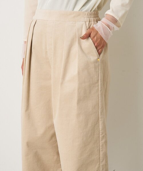 Jena espace merveilleux(ジェナ エスパスメルヴェイユ)の「コーデュロイスタッズパンツ(その他パンツ・レディース・アイボリー/チャコールグレー/ベージュ・FREE)」の16枚目の写真