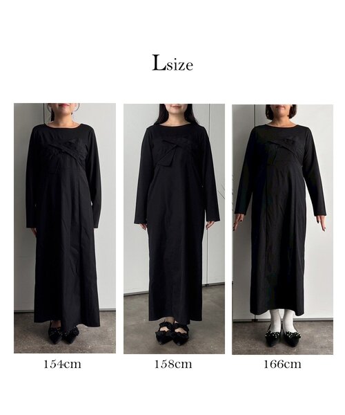 セール】フロントリボンビスチェドッキングワンピース（ワンピース