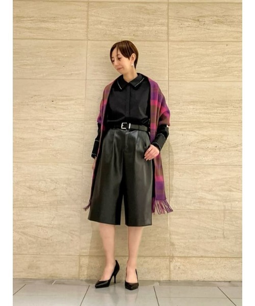 LOULOU WILLOUGHBY】レーストリミングシャツ（シャツ/ブラウス