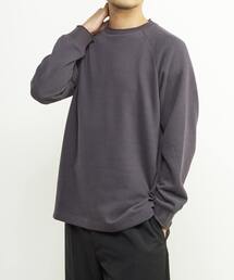 MASTER FRAME（マスターフレーム ）の「【MASTER FRAME/マスターフレーム】編立て襟ニットソー（Tシャツ/カットソー）」