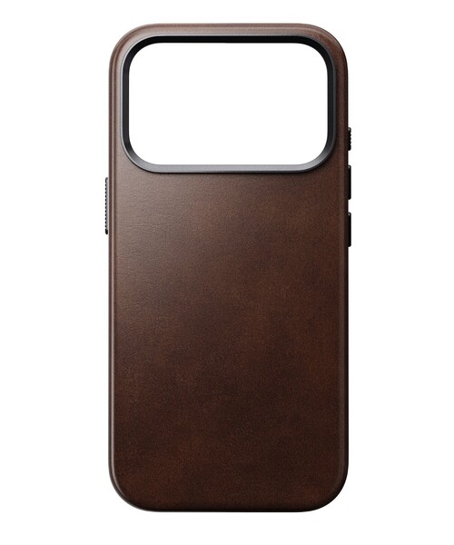 NOMAD（ノマド）の「NOMAD / Traditional Leather Case iPhone17 Pro ケース（スマホケース/カバー・レディース・ブラック/ブラウン・ONE SIZE）」の7枚目の写真